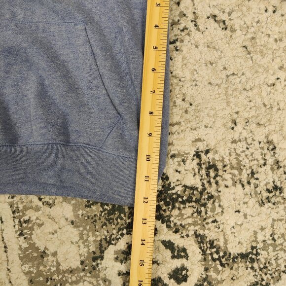 GAP Kids Girls' Hoodie Size XL (12-13) Blue Pink Logo Cotton Blend Athleisure - Picture 8 of 10